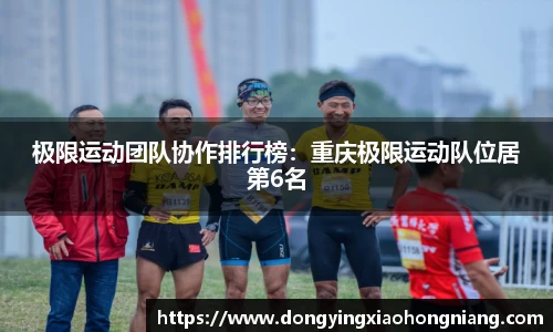 极限运动团队协作排行榜：重庆极限运动队位居第6名
