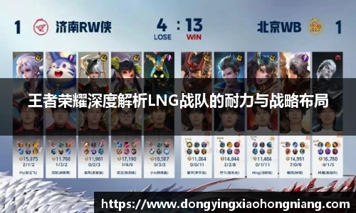 王者荣耀深度解析LNG战队的耐力与战略布局